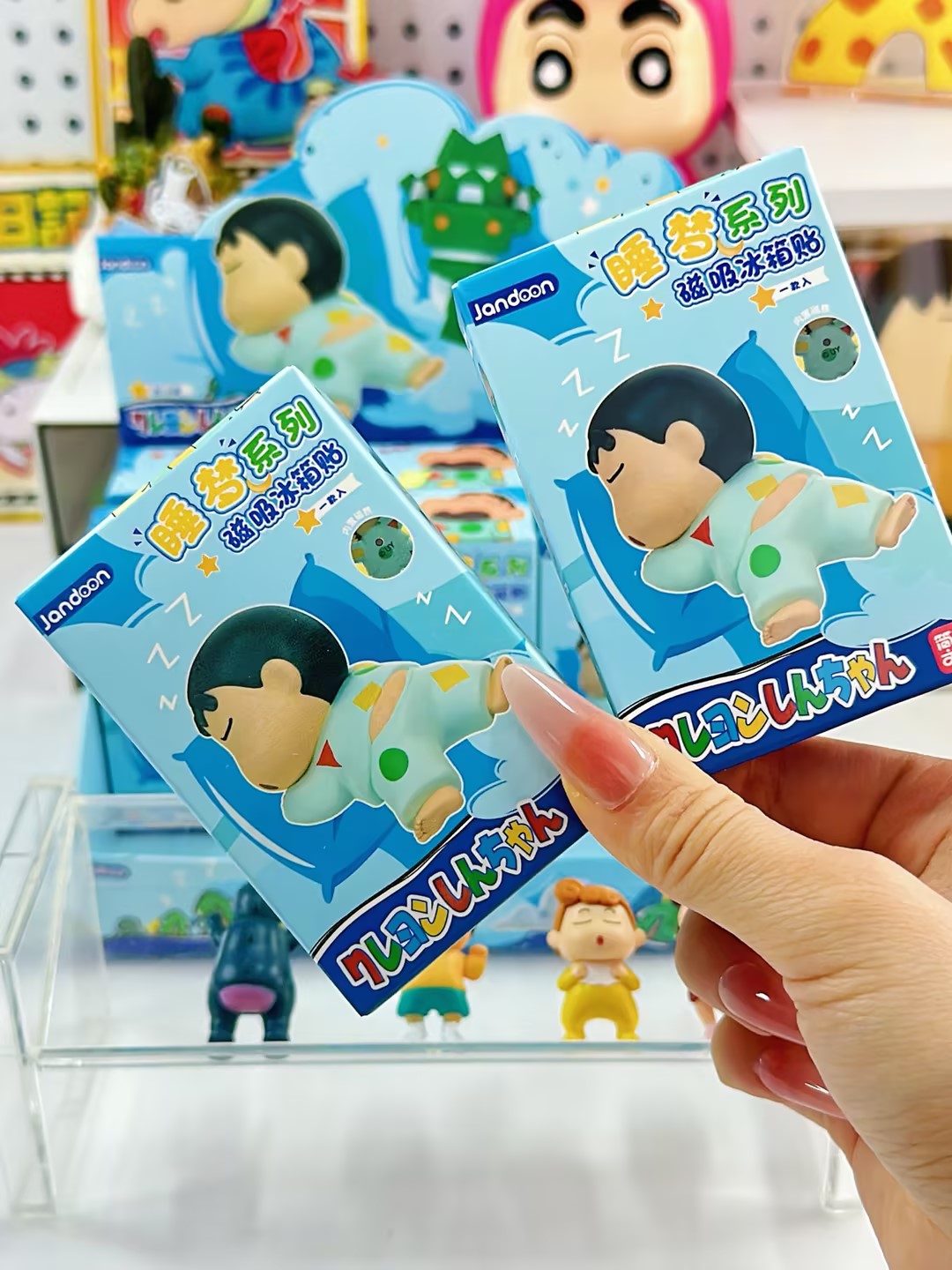 簡動文創(chuàng)-蠟筆小新睡夢冰箱貼系列【JD-68910D】